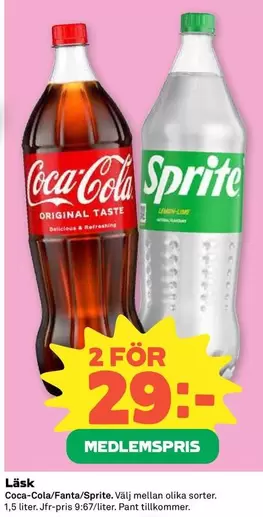 coca-cola - Coca-Cola/Fanta/Sprite