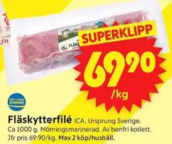 Fläskytterfilé