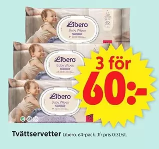 Libero - Tvättservetter