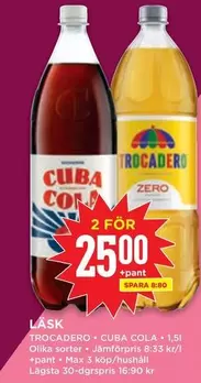 TROCADERO , CUBA COLA