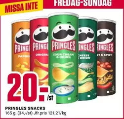 pringles - SNACKS