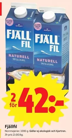 norrmejerier - Fjällfil