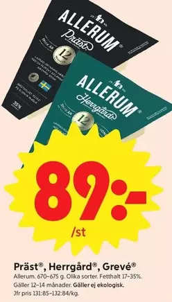 Präst, Herrgård®, Grevé®