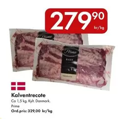 Prime - Kalventrecote