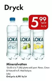 Loka - Mineralvatten