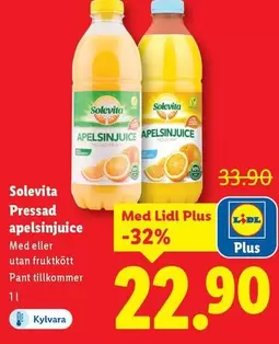 Pressad apelsinjuice