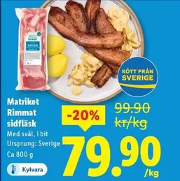 Rimmat sidfläsk