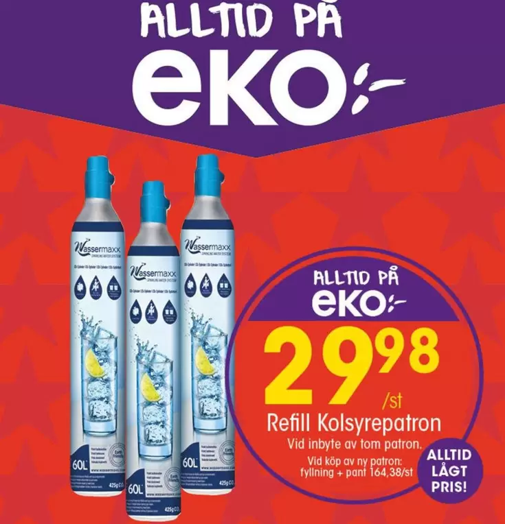 EKO - Refill Kolsyrepatron