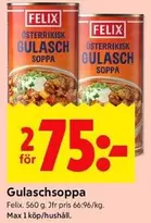 Felix - Gulaschsoppa