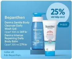 Derma Gentle Body Cleanser Daily Wash Gel