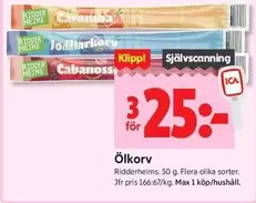 Ridderheims - Ölkorv