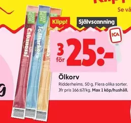 Ridderheims - Ölkorv