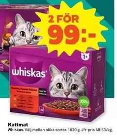 whiskas - Kattmat