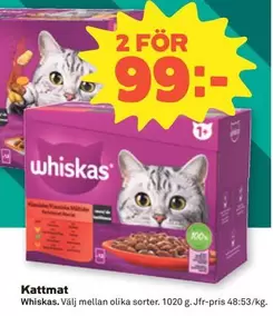 whiskas - Kattmat