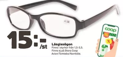 Coop - Läsglasögonn