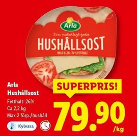 Arla - Hushållsost
