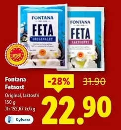 Fontana - Fetaost