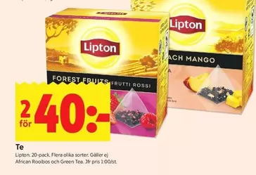 Lipton - Te