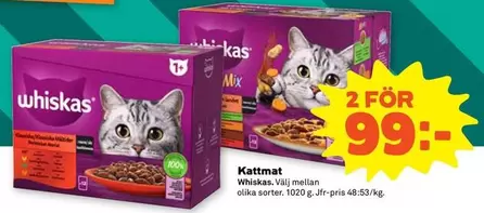 whiskas - Kattmat