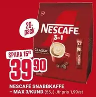 Nescafe - SNABBKAFFE