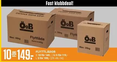 Extra - FLYTTLÅDOR