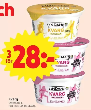 Lindahls - Kvarg