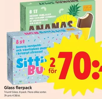 Triumf glass - Glass flerpack