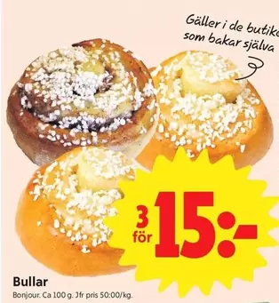 Bonjour - Bullar