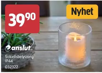 Solcellsbelysning IP44