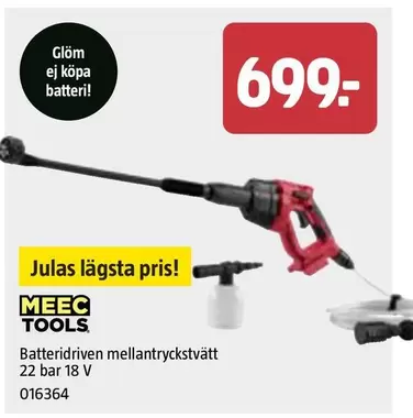 Meec Tools - mellantryckstvätt