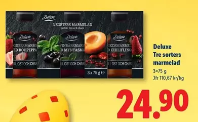 Deluxe - Tre sorters marmelad