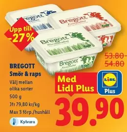 Bregott - Smör & raps