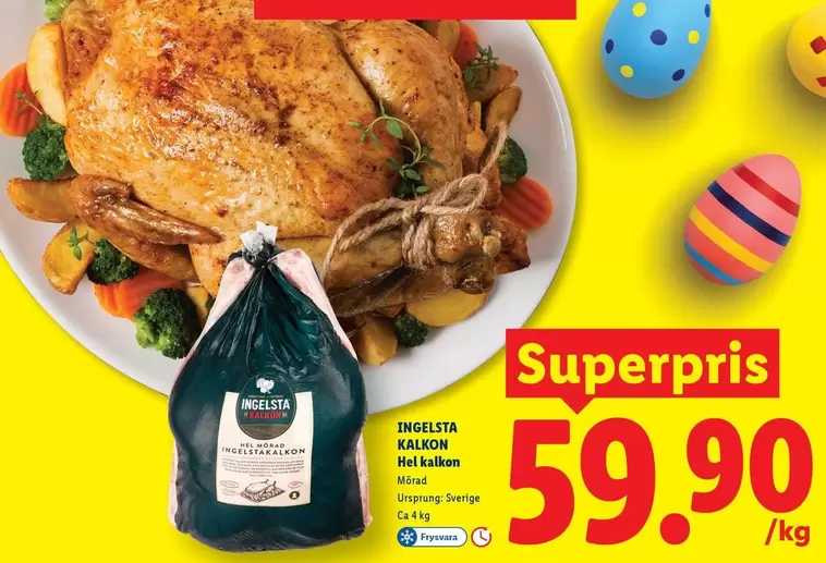 Ingelsta kalkon - Ingelsta Kalkon Hel kalkon