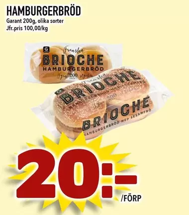 Garant - HAMBURGERBRÖD