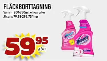 Vanish - FLÄCKBORTTAGNING
