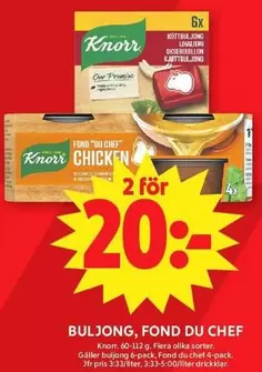 Knorr - BULJONG, FOND DU CHEF