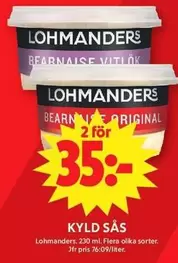 Lohmanders - BEARNAISE VITLOK, BEARNAISE ORIGINAL