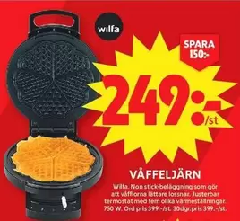 Wilfa - VÅFFELJÄRN