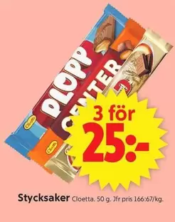 Cloetta - Stycksaker