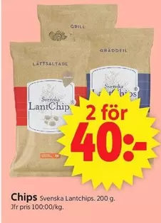 Svenska LantChips - Lantchips