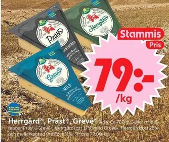 Herrgard, Präst, Grevé