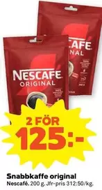 Nescafe - Snabbkaffe original