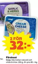 Coop - Färskost