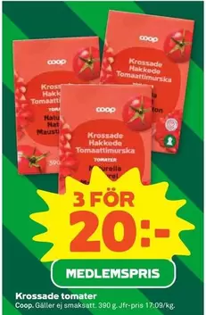 Coop - Krossade tomater