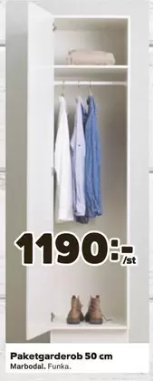 Marbodal - Paketgarderob 50 cm