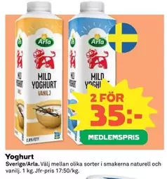 Arla - Yoghurt
