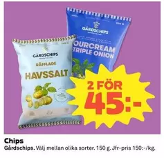 Gårdschips - Chips