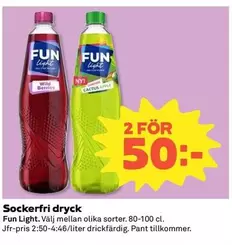 Fun Light - Sockerfri dryck
