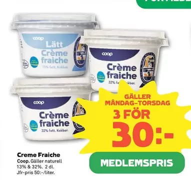 Coop - Crème Fraiche