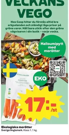 Coop - Ekologiska morötter